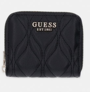 Гаманець жіночий Guess Maxine чорний QG9733137 bl фото