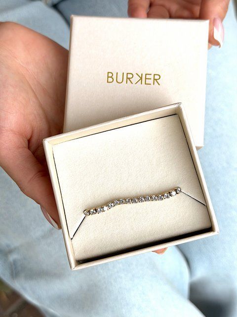 Браслет Burker Ava Gold 3мм JBAGW фото