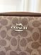 Сумка жіноча Coach mini Jamie коричнева лого CY752 IMXHE фото 4