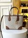 Сумка жіноча Michael Kors Eva M біла лого 35S6GV0T0B va фото 1