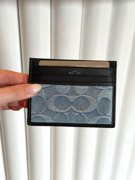 Картхолдер Coach Denim  CEB87 NIM фото