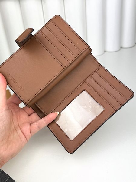Гаманець жіночий Michael Kors коричневий лого 	 35F8GTVF2B br фото
