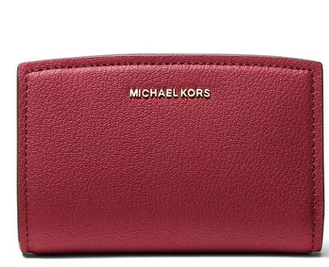 Гаманець жіночий Michael Kors Bryant бордовий шкіряний 32S5SYTZ2L фото