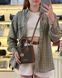 Сумка жіноча Michael Kors Mercer Extra-Small коричнева лого 35T1GM9C0I br фото 2