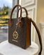 Сумка жіноча Michael Kors Mercer Extra-Small коричнева лого 35T1GM9C0I br фото 3
