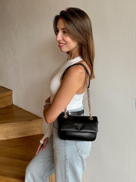 Сумка жіноча Guess Sunetra mini чорна NG753478 bl фото