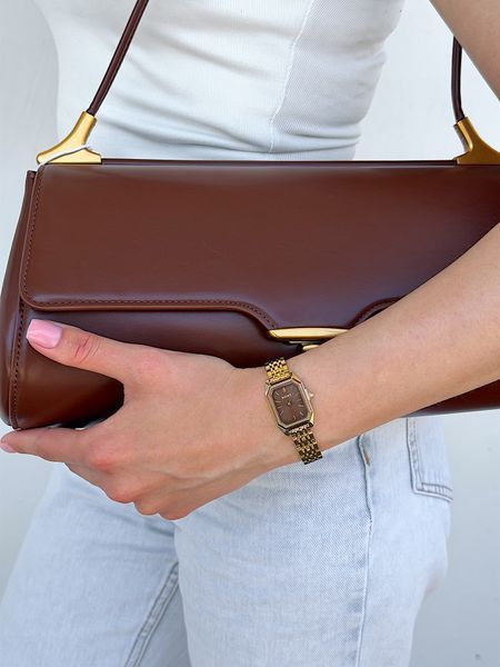 Годинник жіночий Burker Isabell Petite Gold Brown ISAPGBR фото