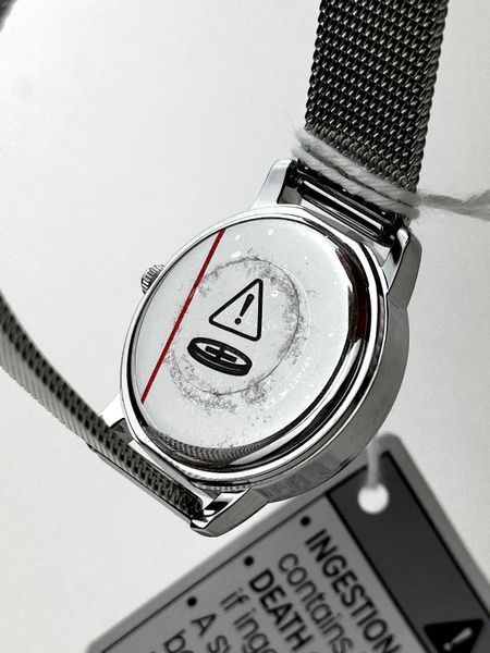 Годинник жіночий Guess сріблястий сітчастий GW0534L1 фото