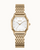 Годинник жіночий Burker Julia Gold White JUGW фото