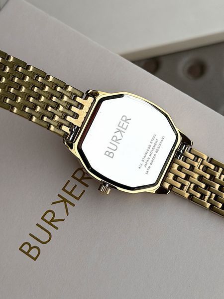 Годинник жіночий Burker Julia Gold White JUGW фото