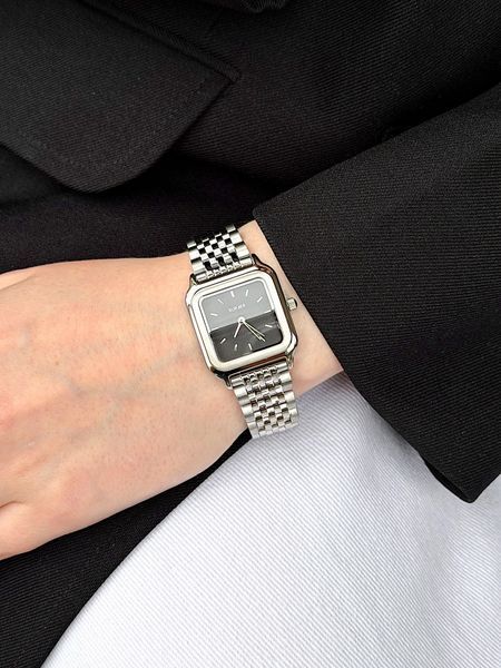 Годинник жіночий Burker Macy Silver Black MCSB фото