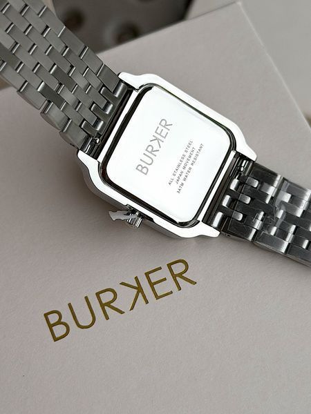 Годинник жіночий Burker Macy Silver Black MCSB фото