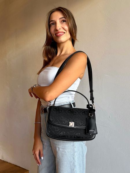 Сумка жіноча Guess Audrey чорна JG975521 bl фото