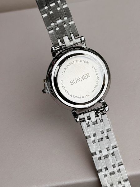 Годинник жіночий Burker Ruby Petite Silver Black 28мм RPSBS фото