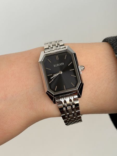 Годинник жіночий Burker Isabell Silver Black  ISASB фото