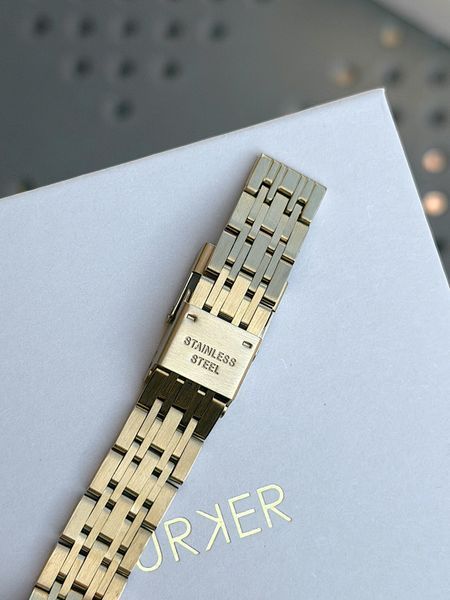 Годинник жіночий Burker Ruby Petite Gold Black 28 mm RPGBS фото