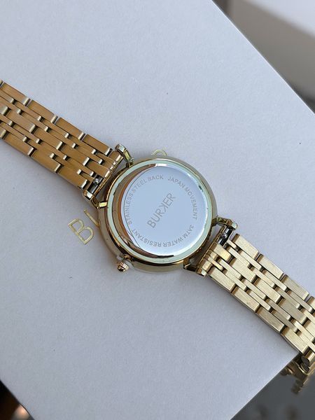 Годинник жіночий Burker Ruby Petite Gold Black 28 mm RPGBS фото