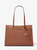 Сумка жіноча Michael Kors Jet Set Travel L коричнева шкіряна  35F4GTVT9L lu фото