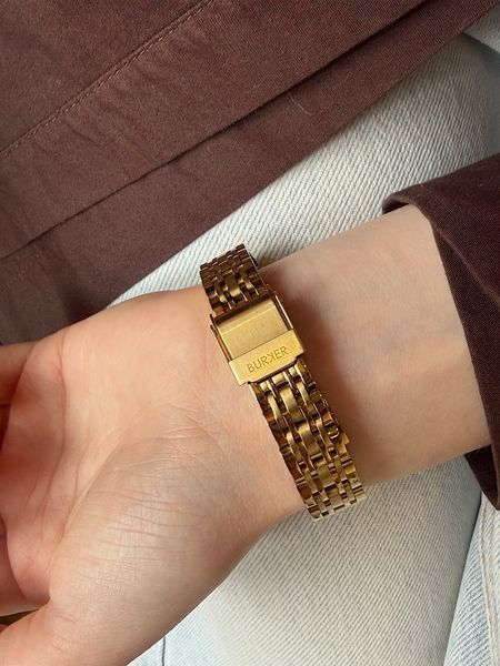 Годинник жіночий Burker Isabell Gold Burgundy ISAGBUR фото