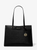 Сумка жіноча Michael Kors Jet Set Travel L чорна шкіряна 35F4GTVT9L bl фото