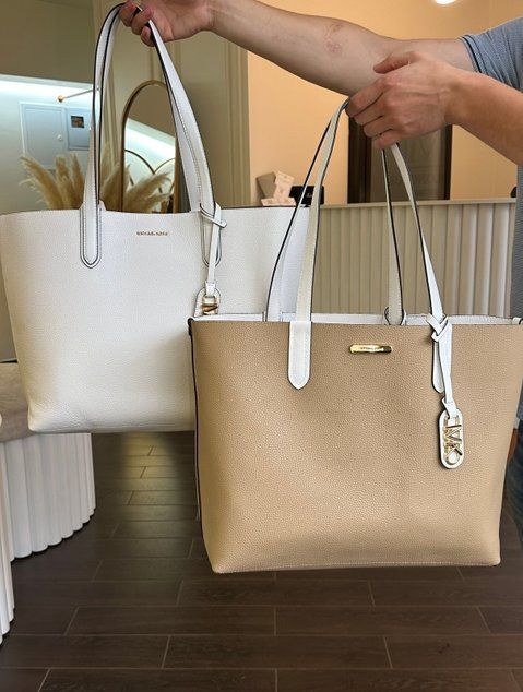Сумка жіноча Michael Kors Eliza двостороння шкіряна 	 30F3GZAT4T ow фото