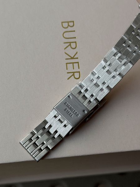 Годинник жіночий Burker Ruby сріблястий 28 mm RPSWS фото