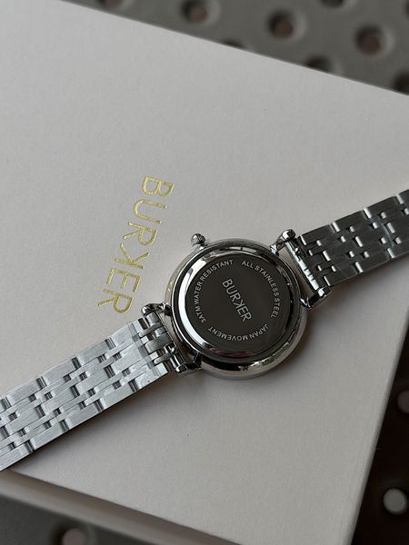 Годинник жіночий Burker Ruby сріблястий 28 mm RPSWS фото