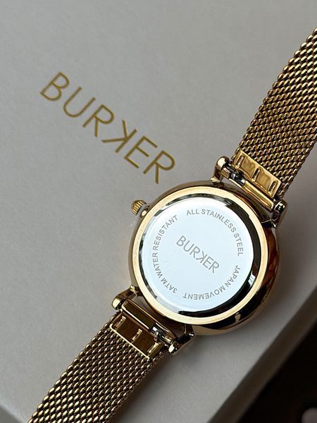 Годинник жіночий Burker Ruby mesh золотистий 28 mm RPGW фото