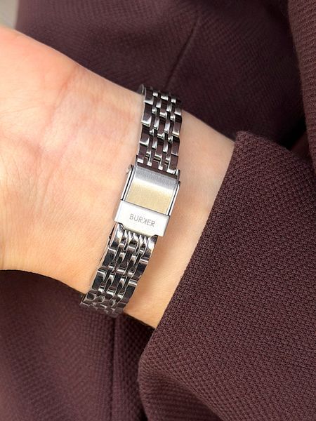 Годинник жіночий Burker Isabell Petite сріблястий ISAPS фото