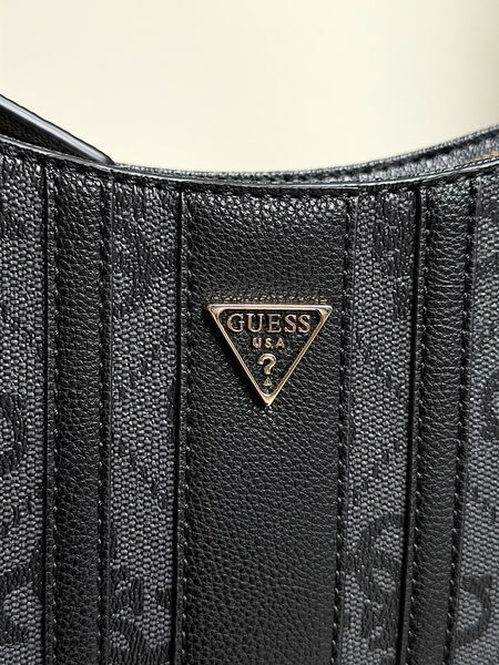 Сумка жіноча Guess Noelle чорна лого SS967218 cl фото