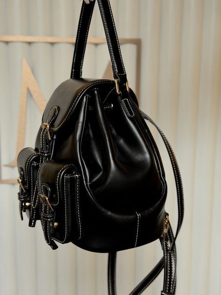 Рюкзак жіночий JW PEI Harper Buckle Pocket чорний 9BK01-1 bl фото
