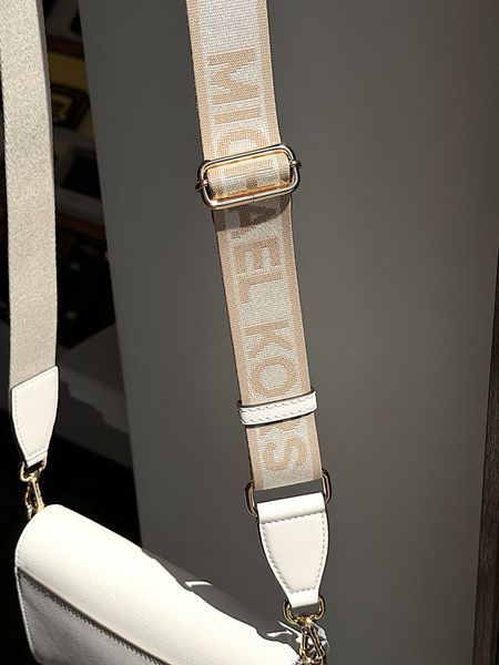 Сумка жіноча Michael Kors Jet Set S біла шкіряна 35T4GTTC2L LC фото