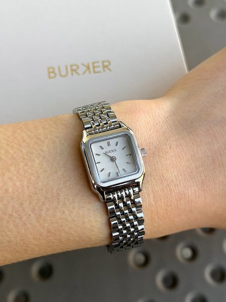 Годинник жіночий Burker Macy Petite сріблястий MCPSW фото