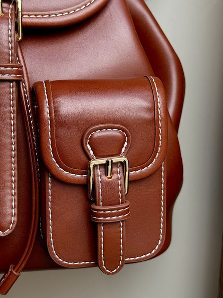 Рюкзак жіночий JW PEI Harper Buckle Pocket коричневий 9BK01-3 br фото
