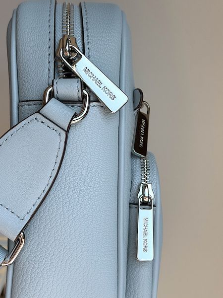 Сумка жіноча Michael Kors Jet Set S блакитна шкіряна 35T4STTC2L po фото
