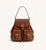 Рюкзак жіночий JW PEI Harper Buckle Pocket коричневий 9BK01-3 br фото