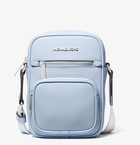Сумка жіноча Michael Kors Jet Set S блакитна шкіряна 35T4STTC2L po фото