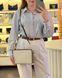 Сумка жіноча Michael Kors Jet Set  біла лого 35F8GTTC3B van фото 2