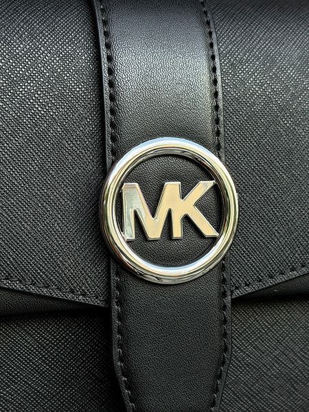 Сумка жіноча Michael Kors Greenwich M чорна шкіряна 35S5SGRL2L bl фото