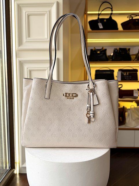 Сумка жіноча Guess Anise L біла PD991623 sl фото