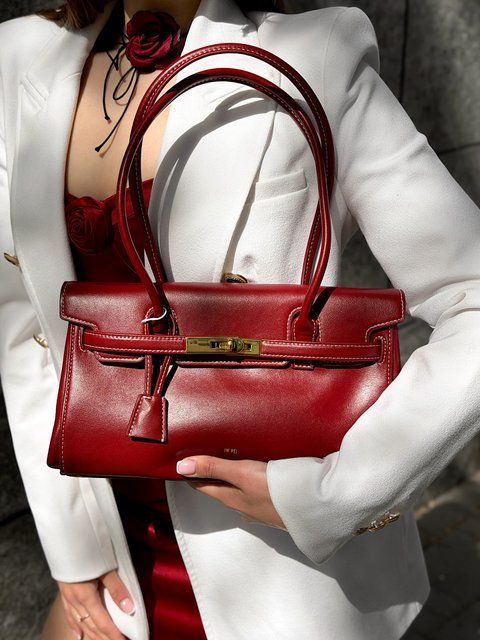 Сумка жіноча JW Pei Yara Burgundy  2T267-41 bu фото