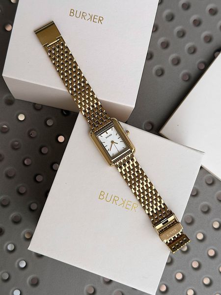 Годинник жіночий Burker Olivia Gold White OLGW фото