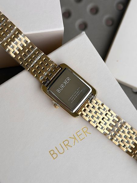 Годинник жіночий Burker Olivia Gold White OLGW фото