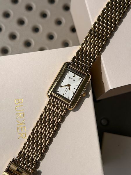 Годинник жіночий Burker Olivia Gold White OLGW фото