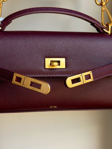 Сумка жіноча JW PEI Noor Deep Burgundy 2T273-4 db фото
