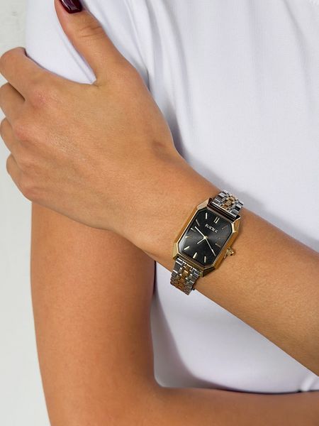 Годинник жіночий Burker Isabell Black Gold Silver  ISABGS фото