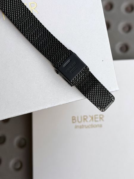 Годинник жіночий Burker Ruby Petite Black Mesh 28 mm RPB фото