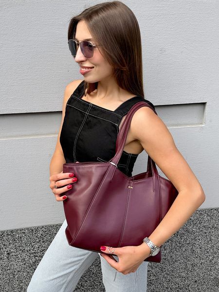 Сумка жіноча JW PEI Kiana Large Deep Claret 8T032-4 dc фото