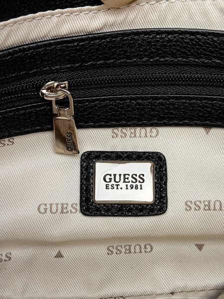 Сумка жіноча Guess Noelle II Quattro G чорна лого SO967273 cl фото