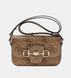 Жіноча сумка Guess Janie 4G коричнева лого OS992421 br фото